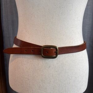 J. Crew Leather Belt 43”
